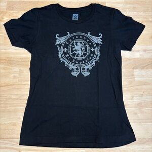 WWE Stephanie McMahon Women's Black Graphic Tee